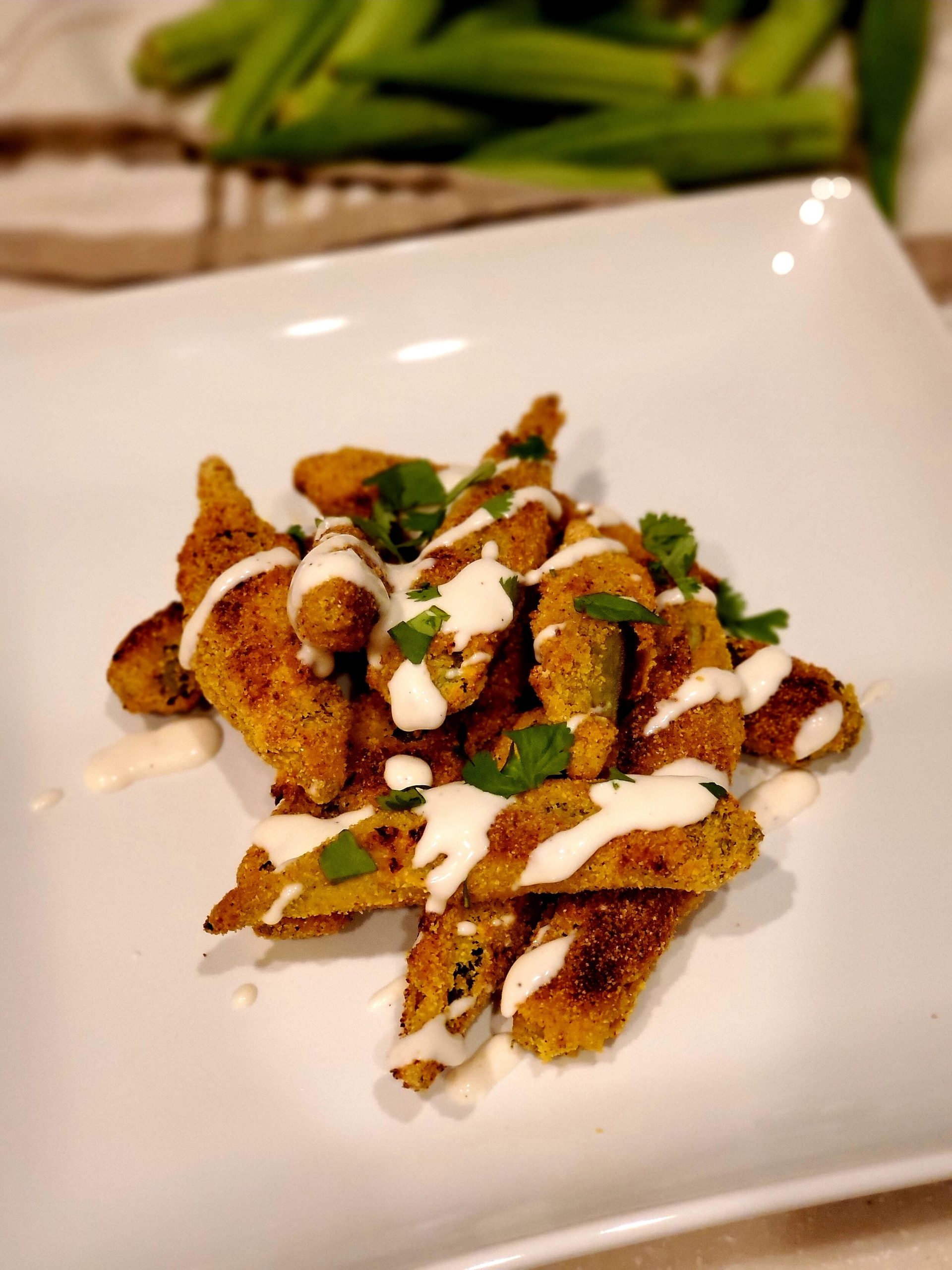 Oven “Fried” Okra