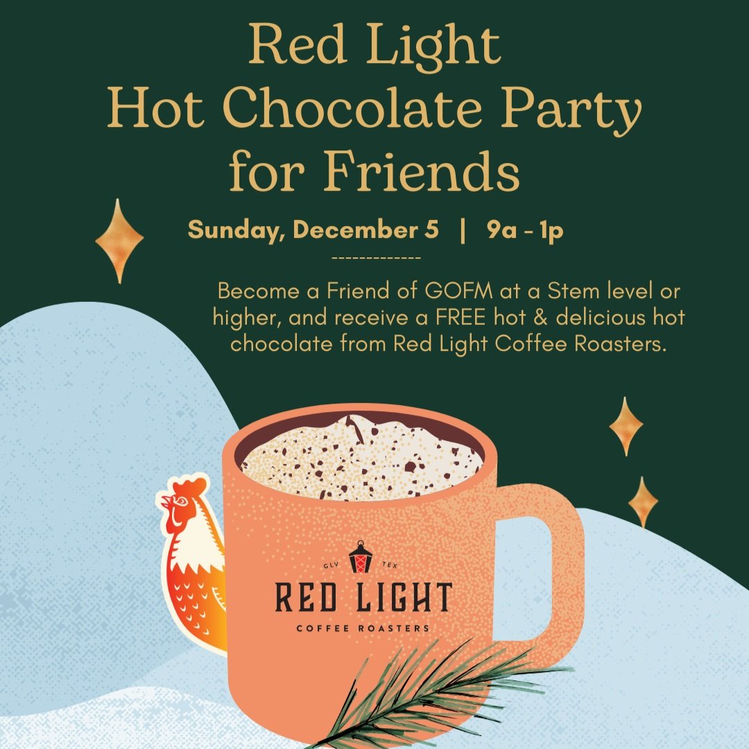12/5 – Red Light Hot Chocolate Party for Friends
