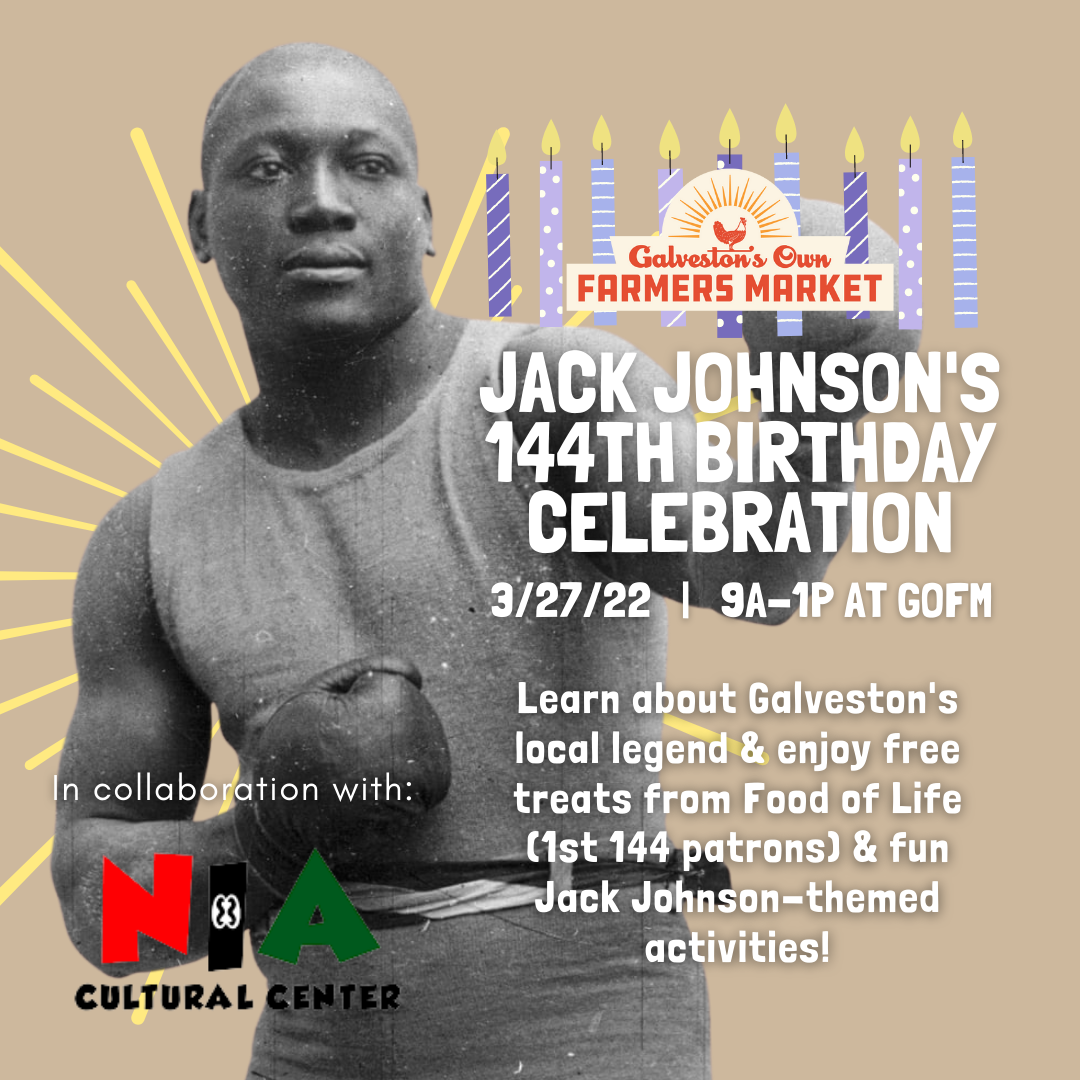 Jack Johnson’s 144th Birthday Celebration!