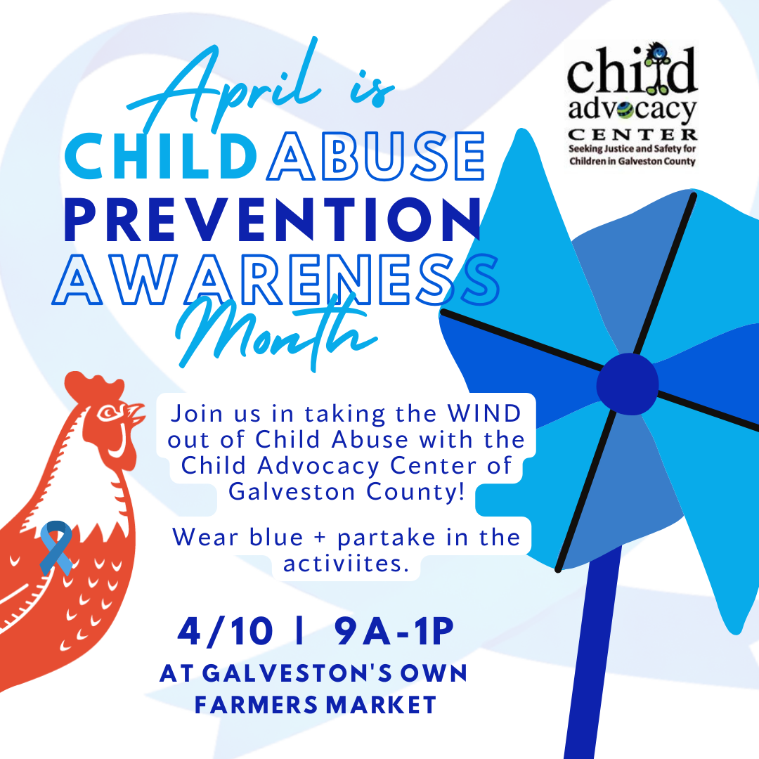 Take the Wind outta Child Abuse with Child Advocacy Center of Galveston County