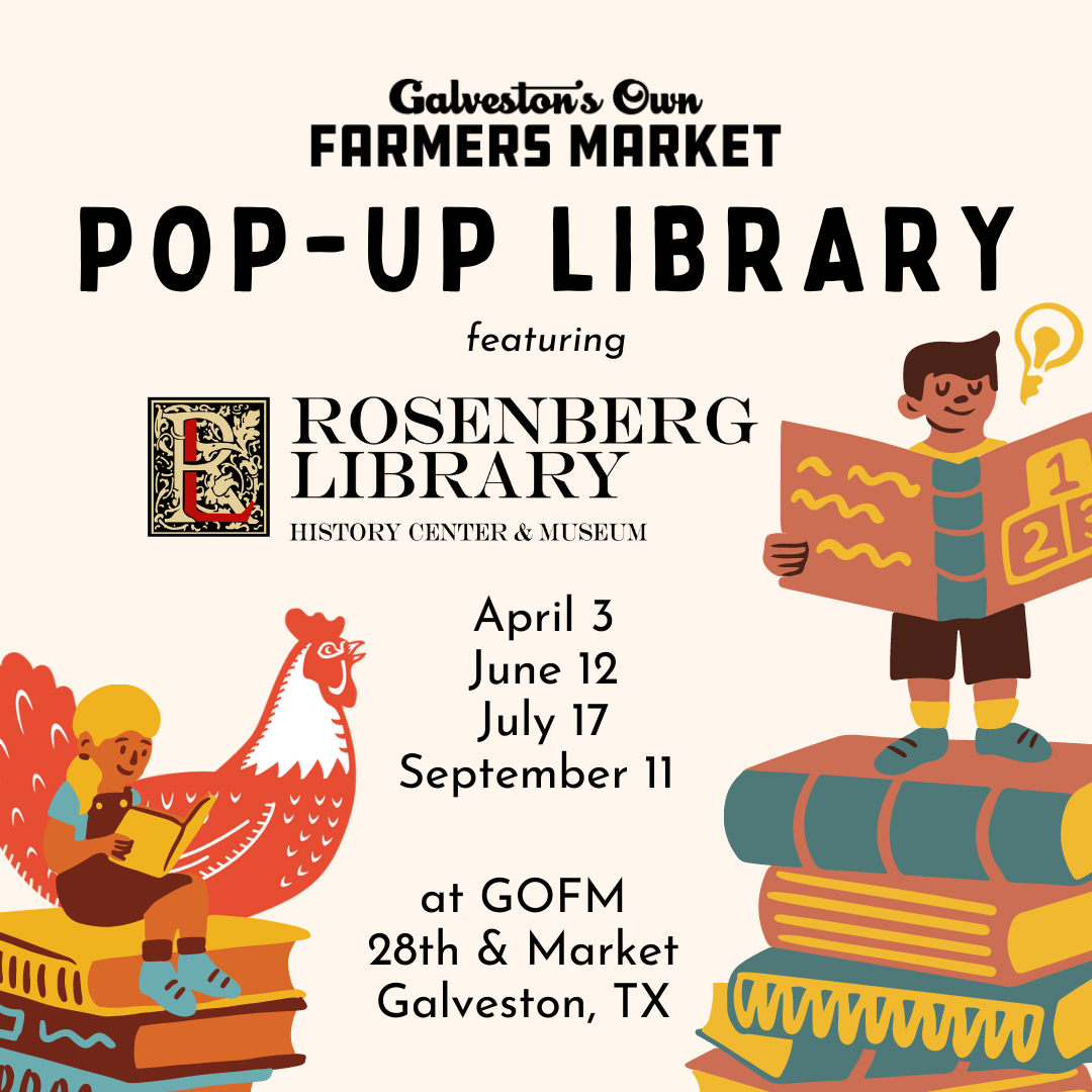 Pop-Up Rosenberg Library at GOFM