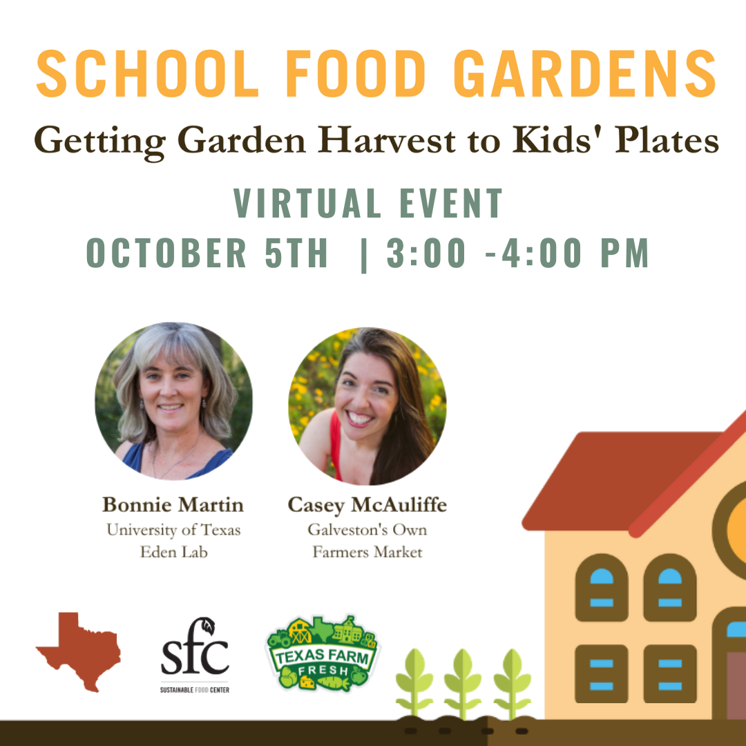 TXF2S Learning Collaborative School Garden Event