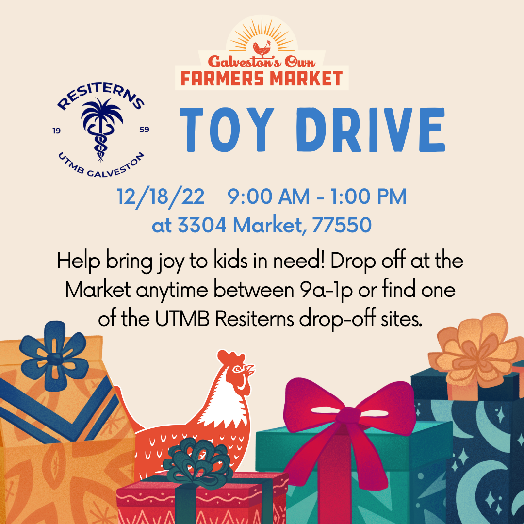 12/18 – Toy Drive with the UTMB Resiterns