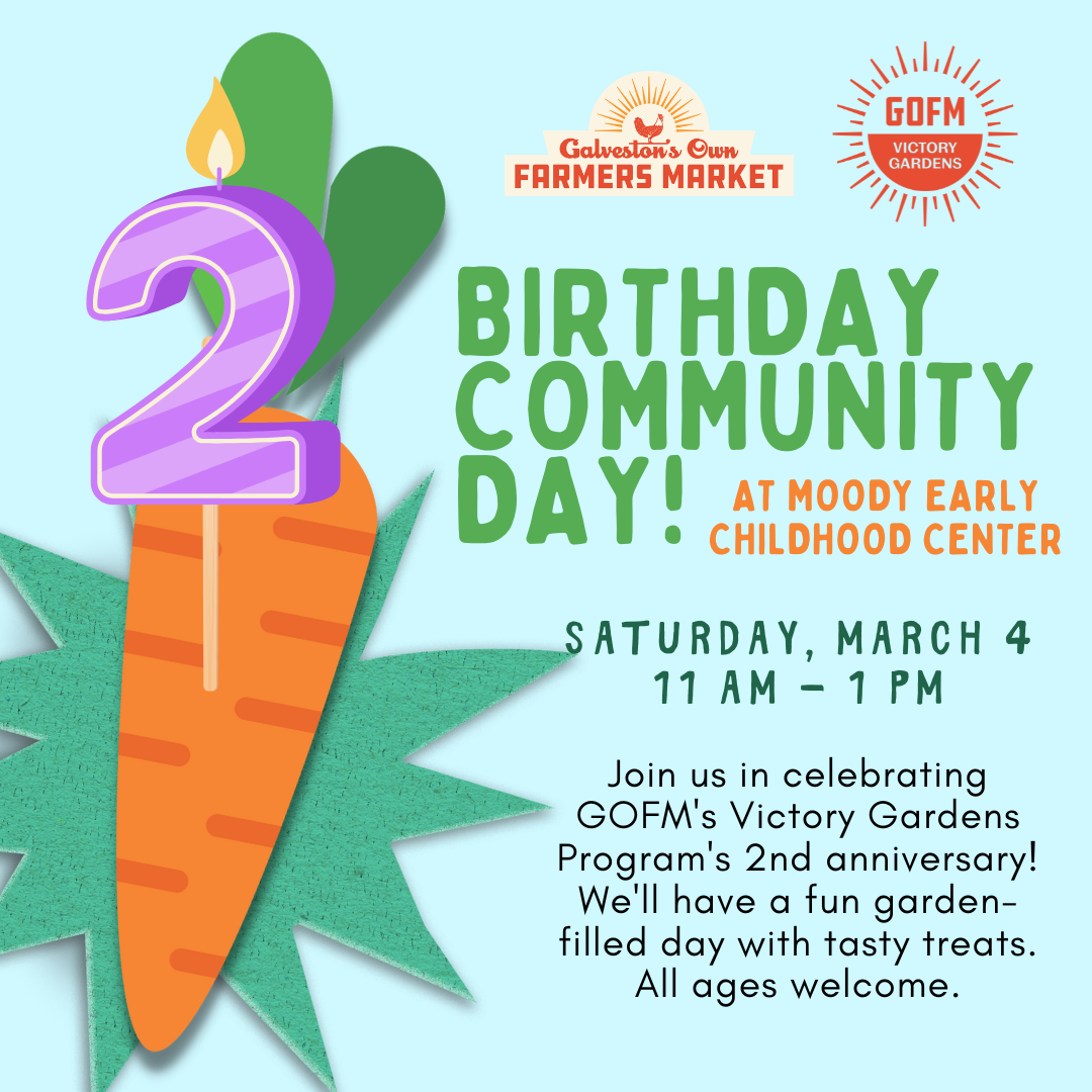 3/4 – 2nd Year Birthday for VGP at Moody Early Childhood Center!