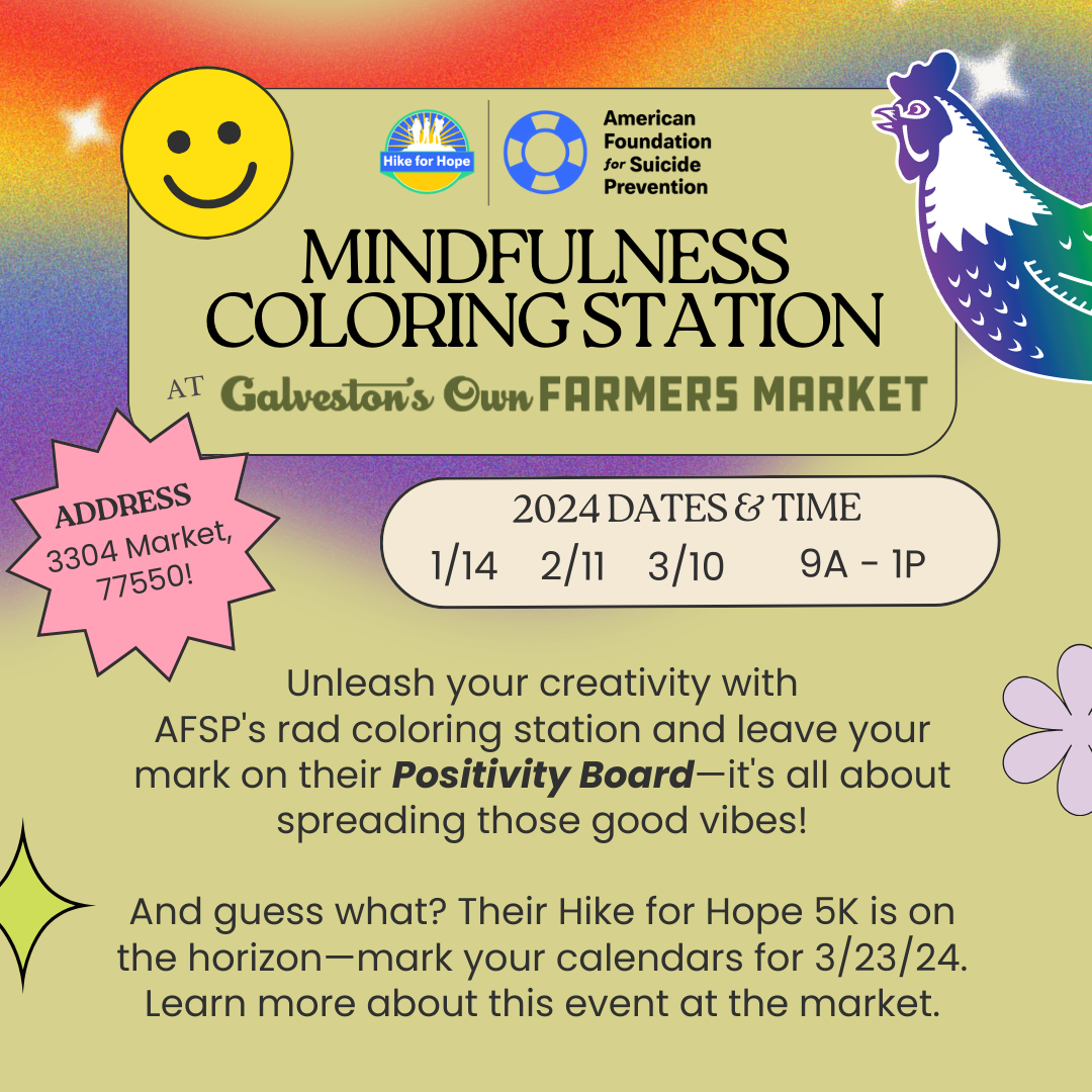 AFSP’s Mindfulness Coloring Station