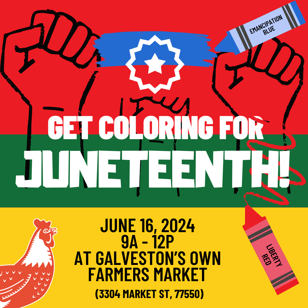 6/16 – Get Coloring for Juneteenth!