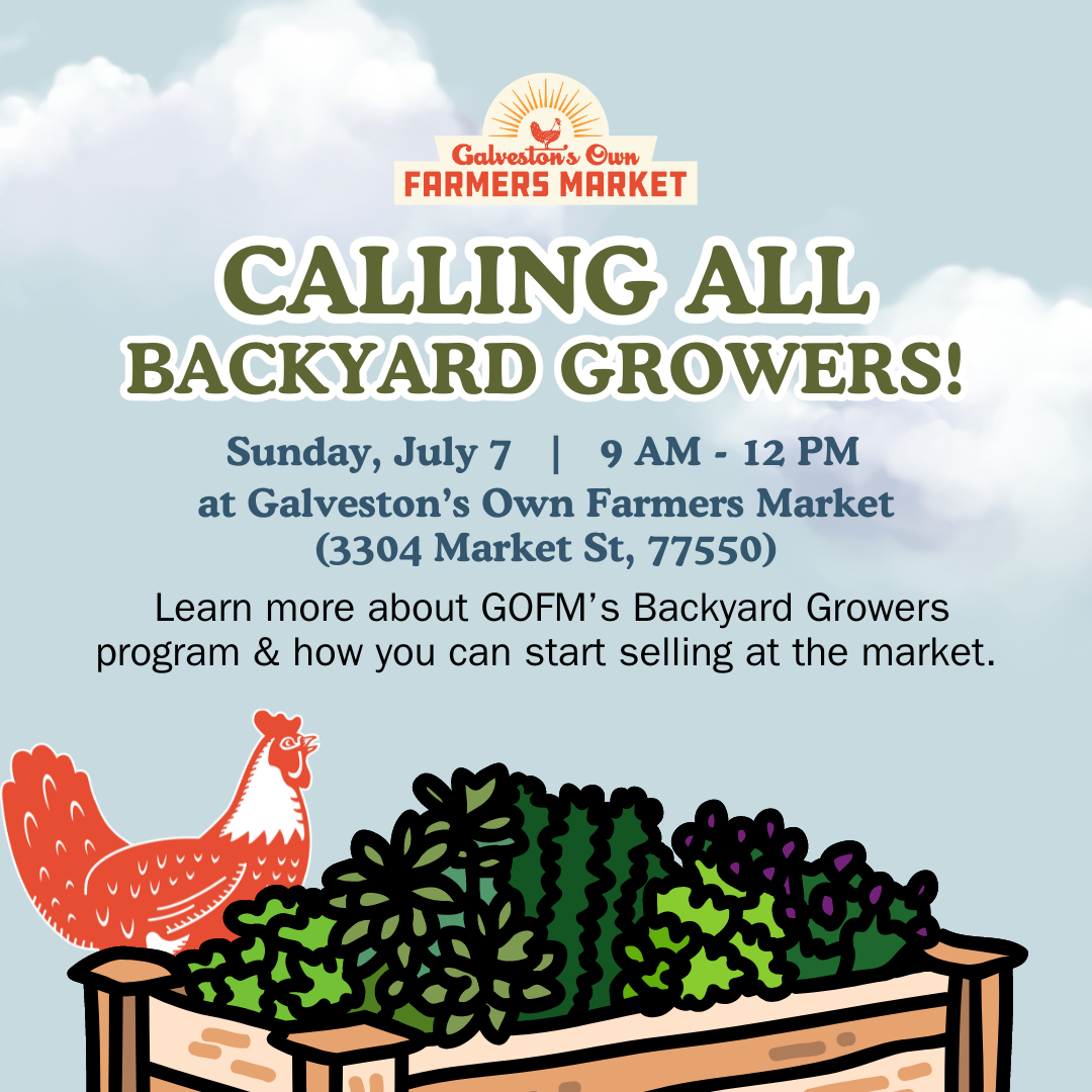 7/7 – Calling all Backyard Growers!