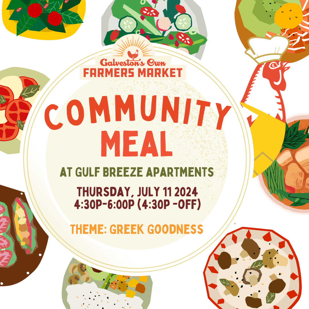 Real Food Project Community Meal  at Gulf Breeze – July