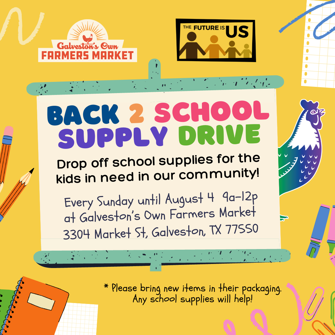 July + August – Back to School Drive with The Future is Us