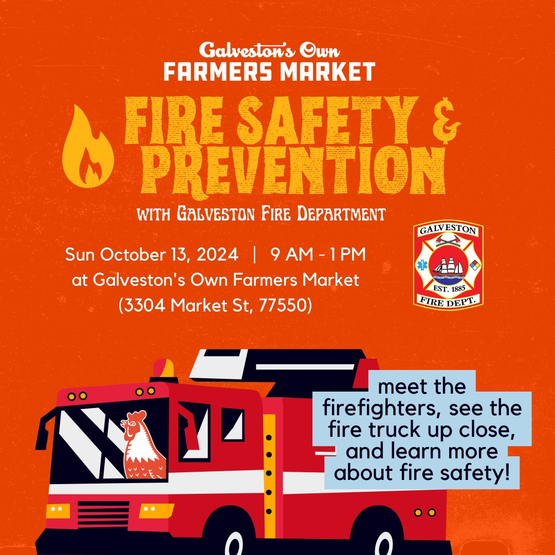 10/13 – Fire Safety/Prevention with Galveston Fire Department