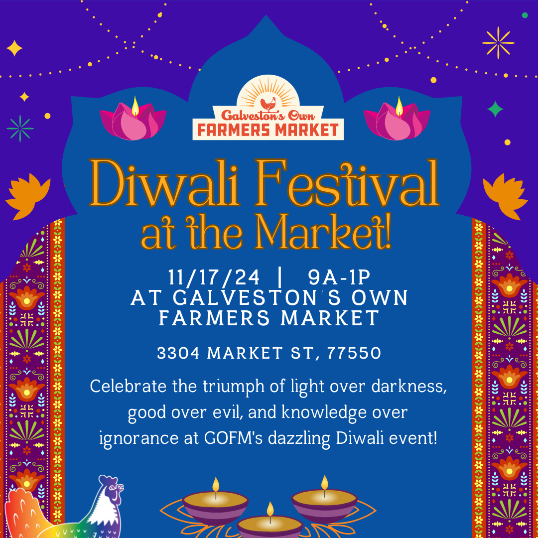 11/17 – Diwali Festival at the Market!